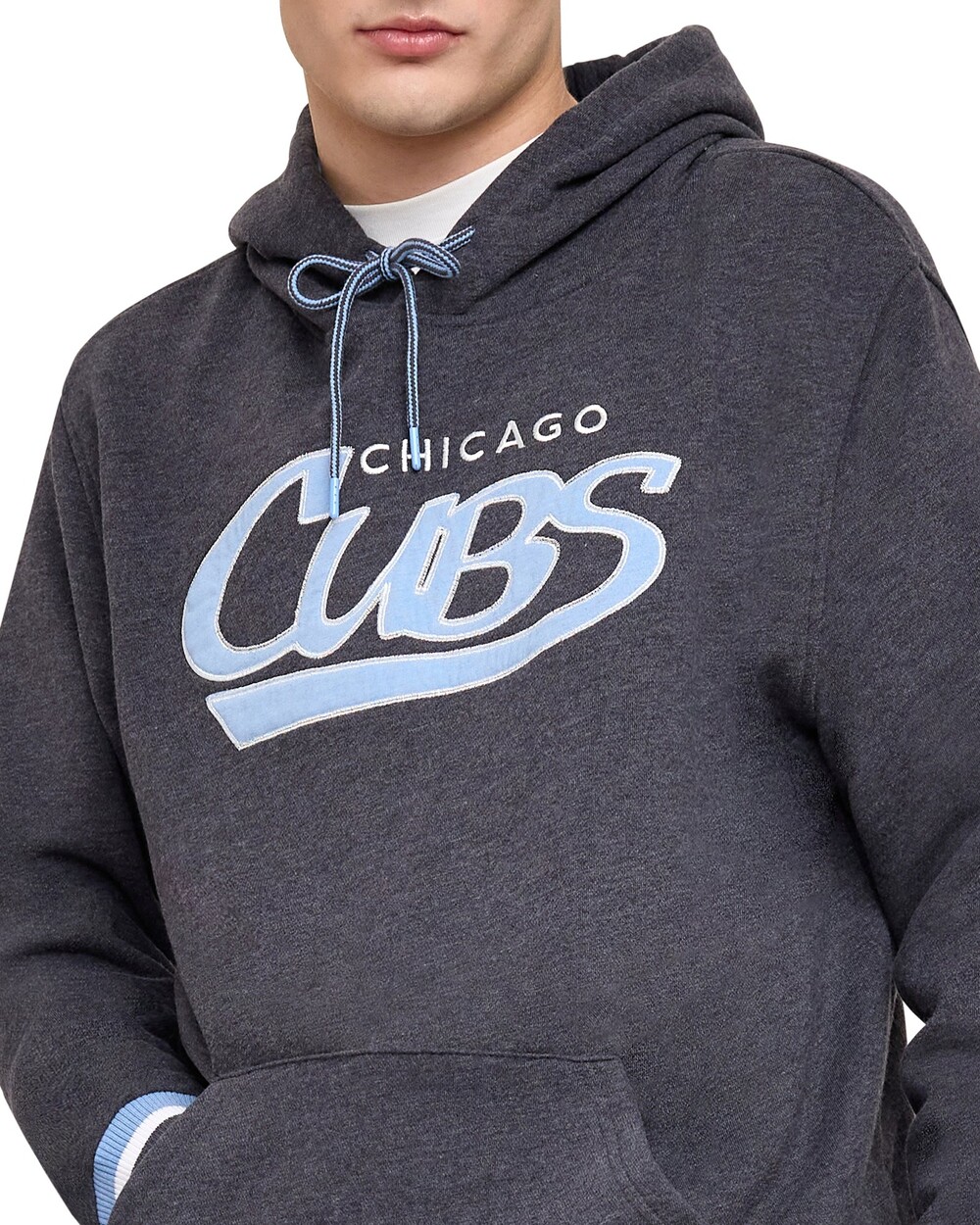 New Era Chicago Cubs Throwback Hoodie - Size M